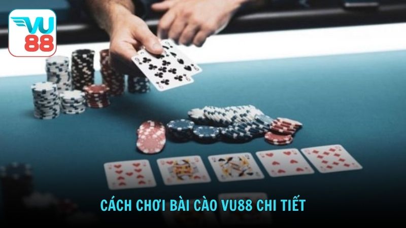 Cách chơi bài cào Vu88 chi tiết