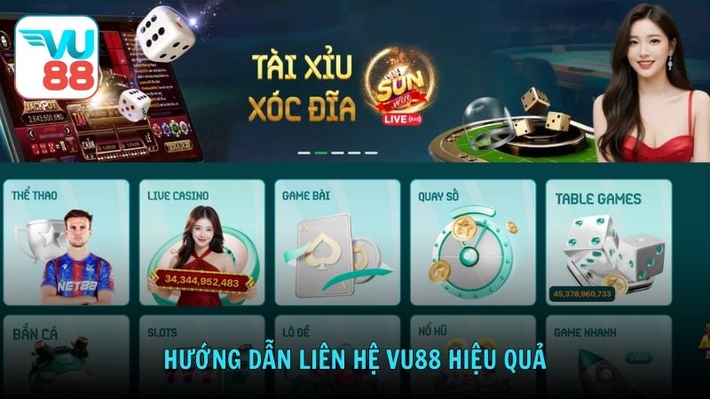 Hướng dẫn liên hệ Vu88 hiệu quả