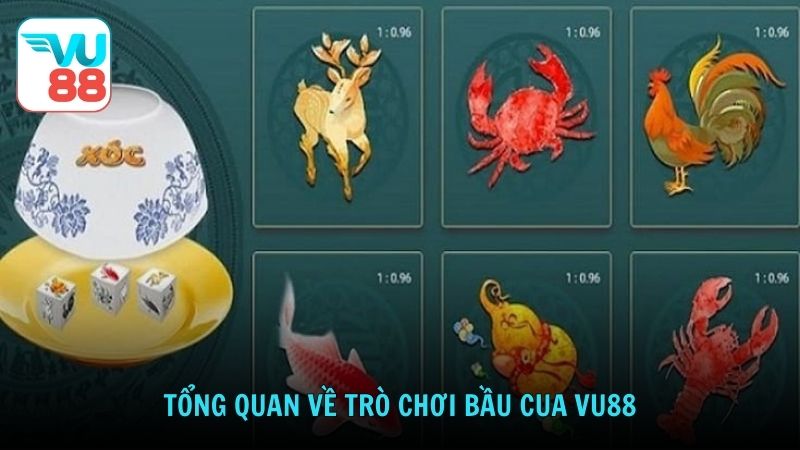 Tổng quan về trò chơi Bầu Cua VU88